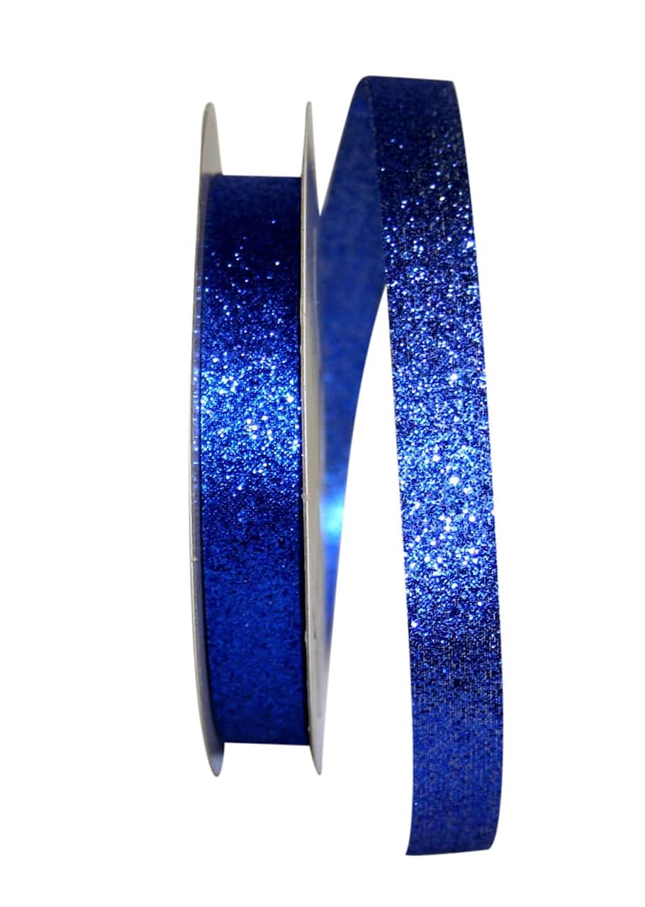 The Ribbon Roll 5/8" x 25yd. Glitter All Metallic Ribbon